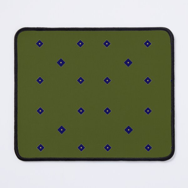 Item preview, Navy Blue Diamond, on Moss Green designed and sold by AASparksDesigns.