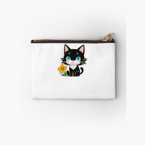 Item preview, Minimalistic Cat Among Flowers designed and sold by Mechanical-Artt.