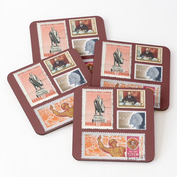 Item preview, USSR Soviet Union Post Stamps designed and sold by soulfulprintss8.