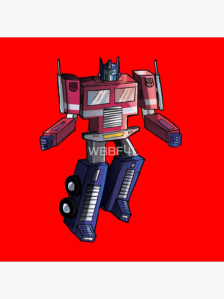 Optimus Prime (Generation 1) Art Board Print