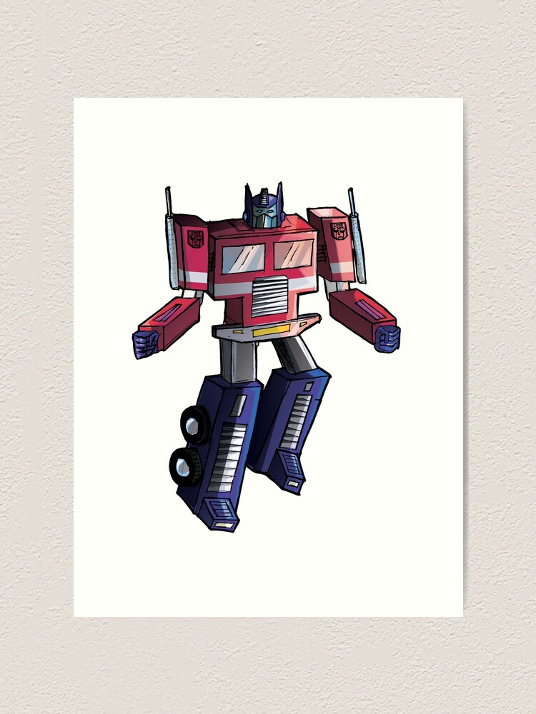 Optimus Prime (Generation 1) Art Print