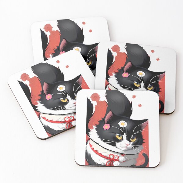 Item preview, Japanese Cat Illustration designed and sold by Mechanical-Artt.