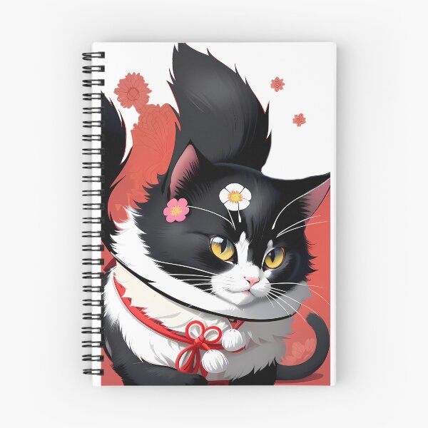 Item preview, Japanese Cat Illustration designed and sold by Mechanical-Artt.