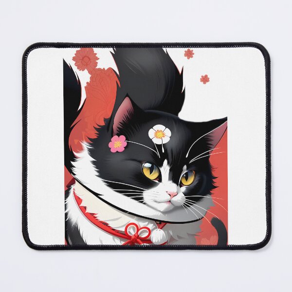 Item preview, Japanese Cat Illustration designed and sold by Mechanical-Artt.