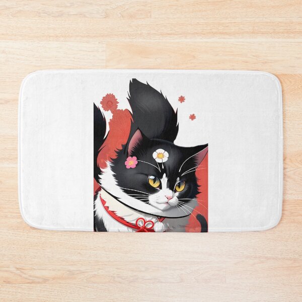 Item preview, Japanese Cat Illustration designed and sold by Mechanical-Artt.