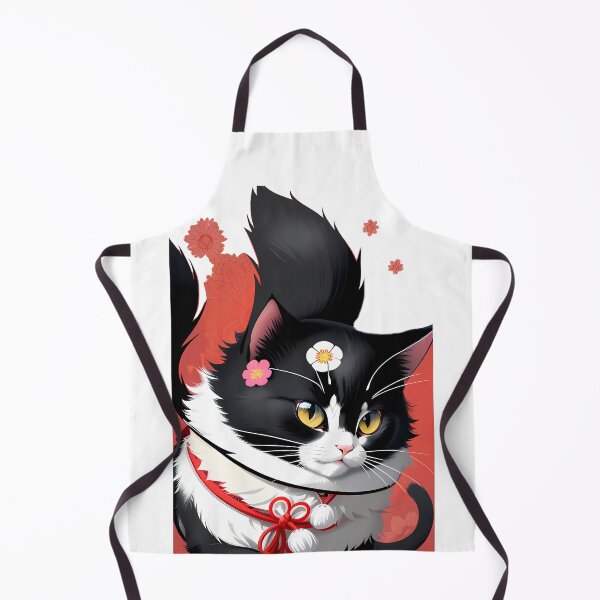 Item preview, Japanese Cat Illustration designed and sold by Mechanical-Artt.