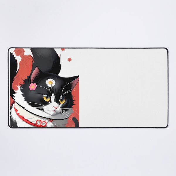 Item preview, Japanese Cat Illustration designed and sold by Mechanical-Artt.
