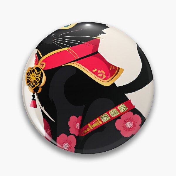 Item preview, Charming Cat in Japanese Style designed and sold by Mechanical-Artt.