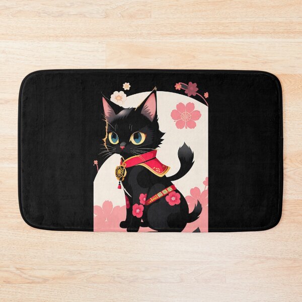 Item preview, Charming Cat in Japanese Style designed and sold by Mechanical-Artt.