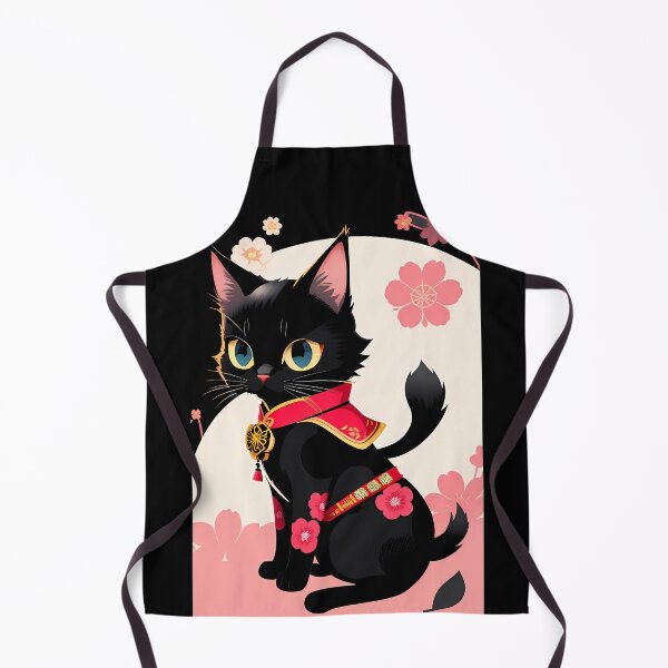 Item preview, Charming Cat in Japanese Style designed and sold by Mechanical-Artt.