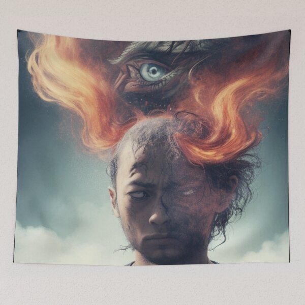 Item preview, Skitzofrenia Simulation designed and sold by VicetTees.