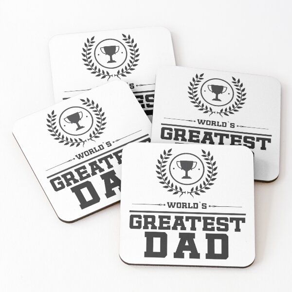Item preview, World`s Greatest DAD Best Fathers Day Family Gift Idea Trophy designed and sold by Naumovski.