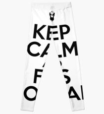 Keep calm and fus ro dah Leggings