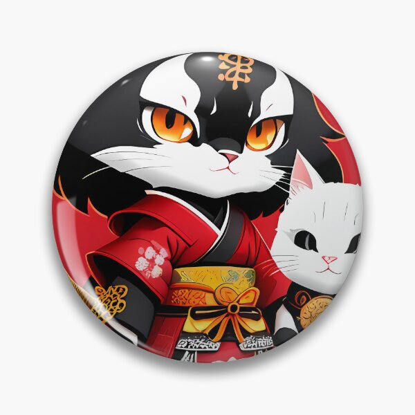 Artikelvorschau, Zwillings-Japaner-Katzen-Cartoon entworfen und verkauft von Mechanical-Artt.