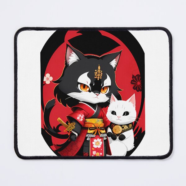 Item preview, Twin Japanese Cat Cartoon designed and sold by Mechanical-Artt.
