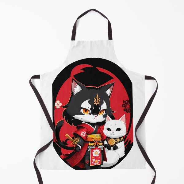 Artikelvorschau, Zwillings-Japaner-Katzen-Cartoon entworfen und verkauft von Mechanical-Artt.