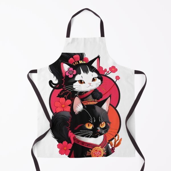 Item preview, Whimsical Cat Cartoon Duo designed and sold by Mechanical-Artt.