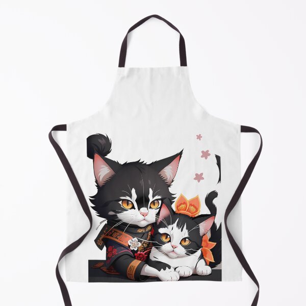 Item preview, Playful Cats in Japanese Style designed and sold by Mechanical-Artt.