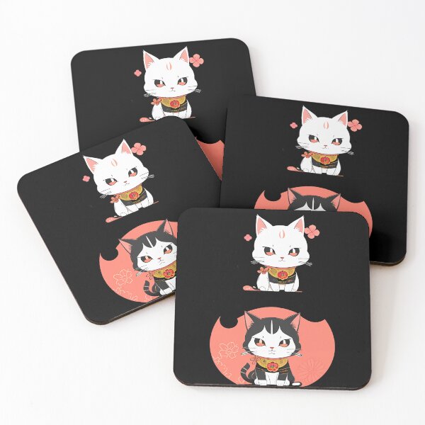 Item preview, Dynamic Duo of Cartoon Cats designed and sold by Mechanical-Artt.