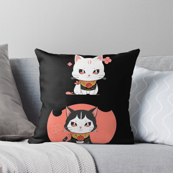 Item preview, Dynamic Duo of Cartoon Cats designed and sold by Mechanical-Artt.
