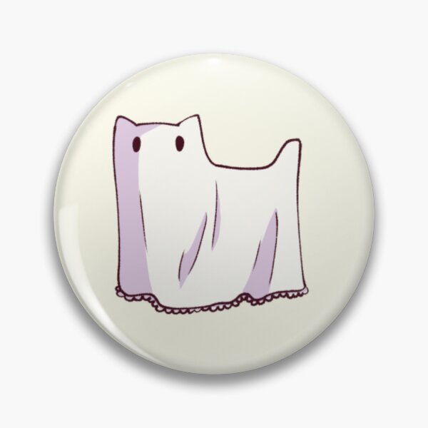 Item preview, Lil ghost sheet kitty designed and sold by AlisArtShopHehe.