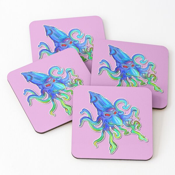 Item preview, Psychedelic Cataclysmic Calamari designed and sold by BBANC.
