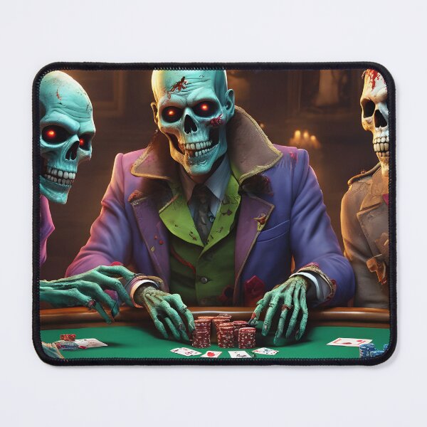 Item preview, Death Plays Poker, Horror designed and sold by Mauswohn.