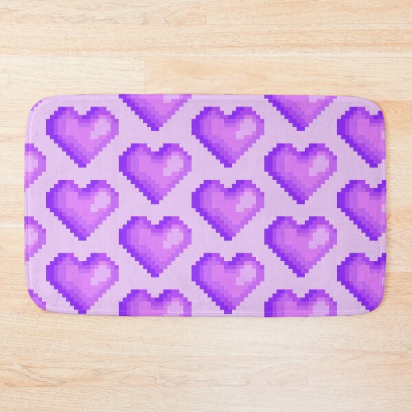 Item preview, Vivid purple 90s pixel heart designed and sold by VacantEyes.