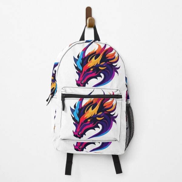 Item preview, Highly Searched Minimalist Dragon Logo Illustration in Vibrant Colors designed and sold by sippapas.