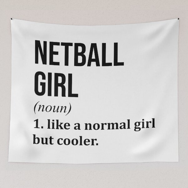 Item preview, Netball Girl Definition designed and sold by XCIV.