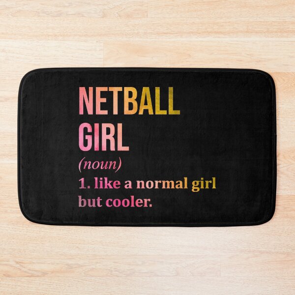 Item preview, Netball Girl Definition in Watercolor designed and sold by XCIV.