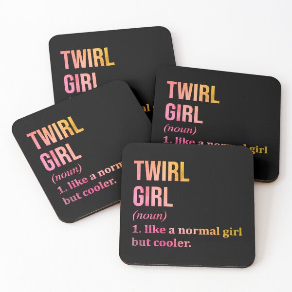 Item preview, Twirl Girl Definition in Watercolor designed and sold by XCIV.