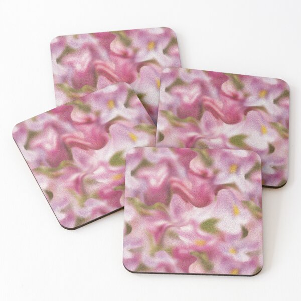 Item preview, ABSTRACT LIQUID SWIRL PINK FLOWER PATTERN CONTEMPORARY designed and sold by blomastudios.