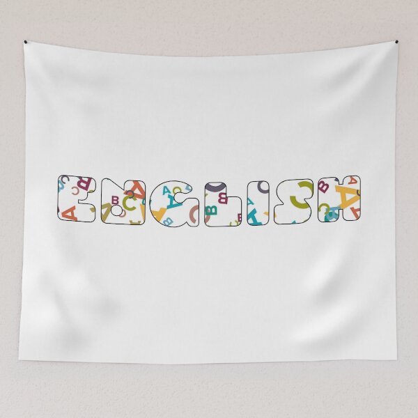 Item preview, English Label designed and sold by Karissa Pearson.