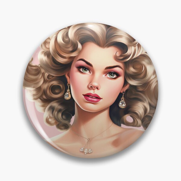 Artikelvorschau, Pin-up Retro 1960 entworfen und verkauft von aipaint.