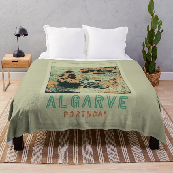 Artikelvorschau, Marinha Beach Algarve Portugal | Fesselnde Küstenillustration entworfen und verkauft von Lemomo-artworks.