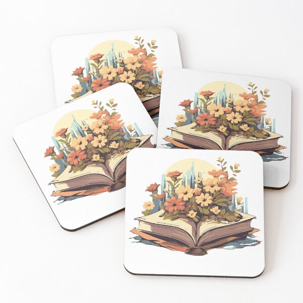 Item preview, flowers growing from book designed and sold by stylusimprint.