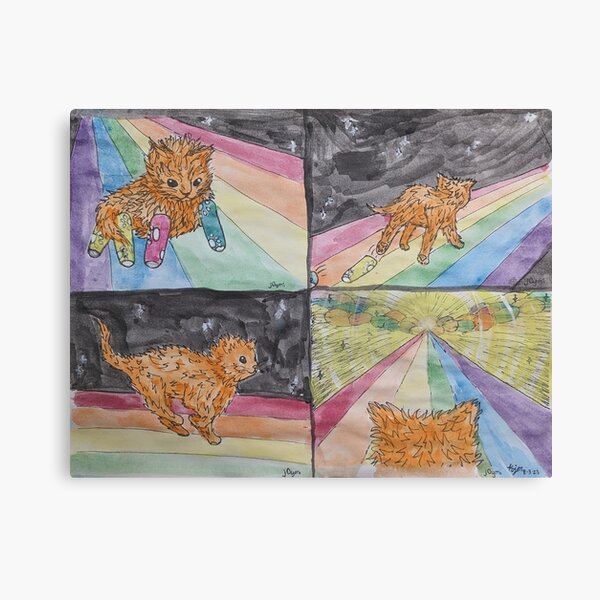 Item preview, Tater Tot's Journey Over The Rainbow Bridge designed and sold by j0ymi.