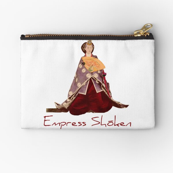 Japanese Empress Shoken Zipper Pouch
