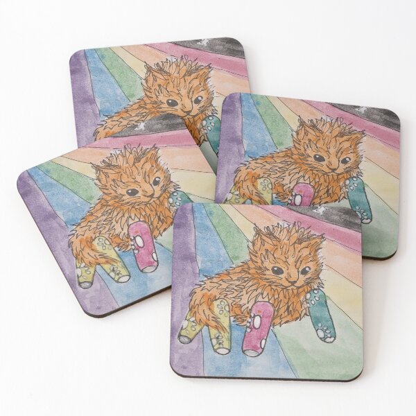 Item preview, Tater Tot's Journey Over The Rainbow Bridge (Panel 1) designed and sold by j0ymi.