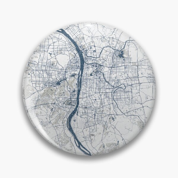 Item preview, Changsha City Map of Hunan, China - Coastal designed and sold by deMAP.