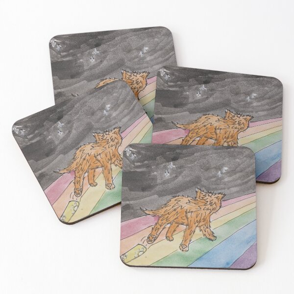 Item preview, Tater Tot's Journey Over The Rainbow Bridge (Panel 2) designed and sold by j0ymi.