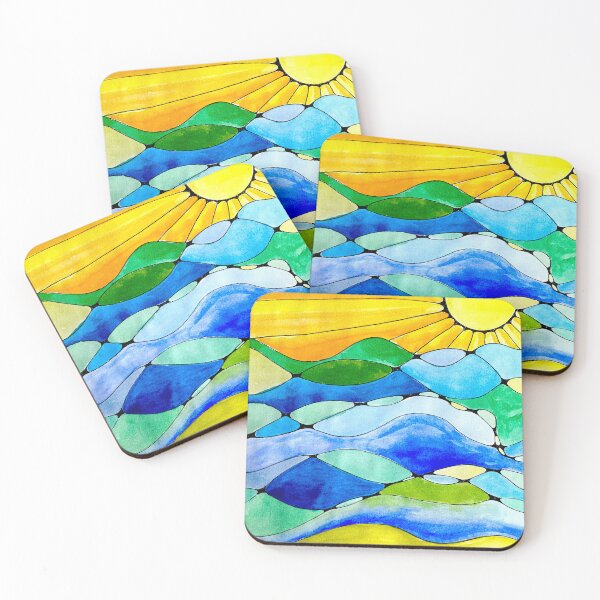 Item preview, Sunshine on the land and sea designed and sold by ookaiyah.