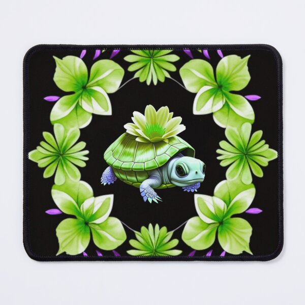 Item preview, Tropical plants and baby turtle floral  designed and sold by Roxburylane.