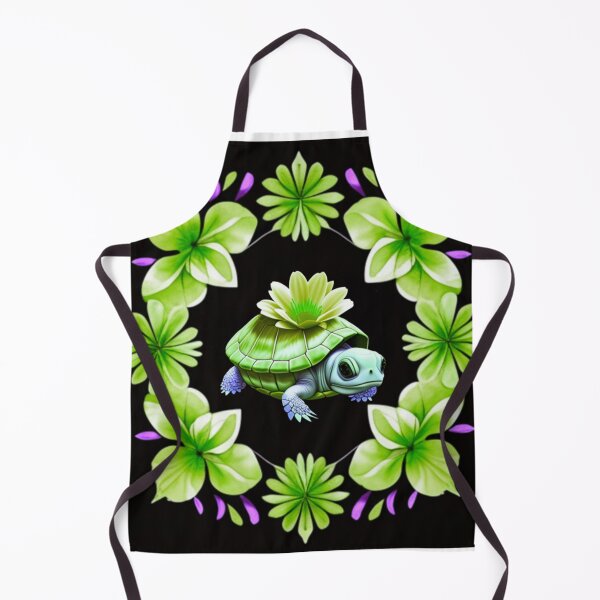 Item preview, Tropical plants and baby turtle floral  designed and sold by Roxburylane.