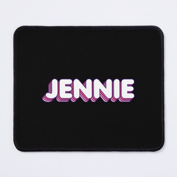 Item preview, Pink Layers Jennie Name Label (Black) designed and sold by NafilNafiz.