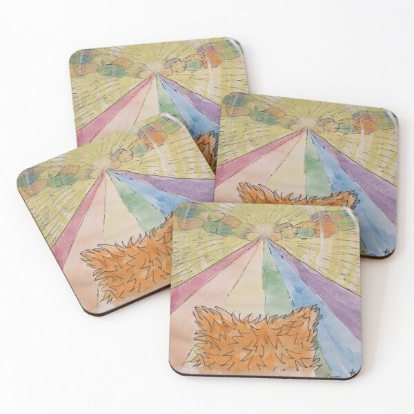 Item preview, Tater Tot's Journey Over The Rainbow Bridge (Panel 4) designed and sold by j0ymi.