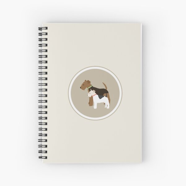 Item preview, Fox Terrier & Airedale Terrier | illustration, dog designed and sold by Joshua Gilroy-Rossi.