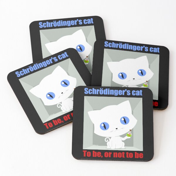 Item preview, Schrödinger's Cat · To be or not to be designed and sold by tudi.