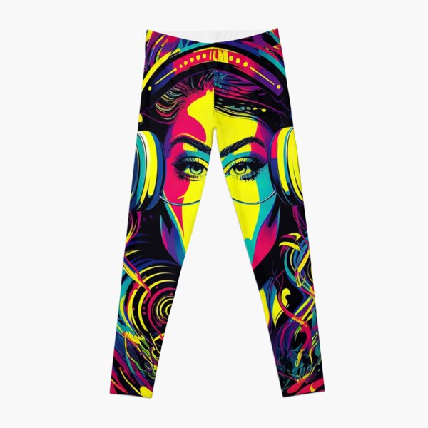 Face Drawing Leggings